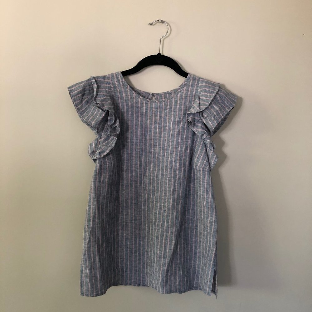 Pinstripe Blouse